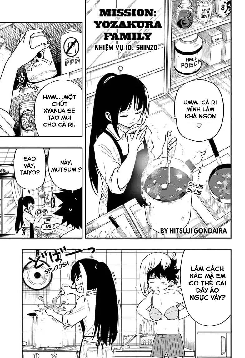 Gia Tộc Điệp Viên Yozakura Chap 10 - Next Chap 11