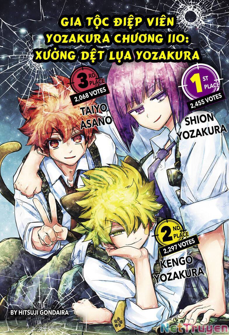 Gia Tộc Điệp Viên Yozakura Chap 110 - Next Chap 111