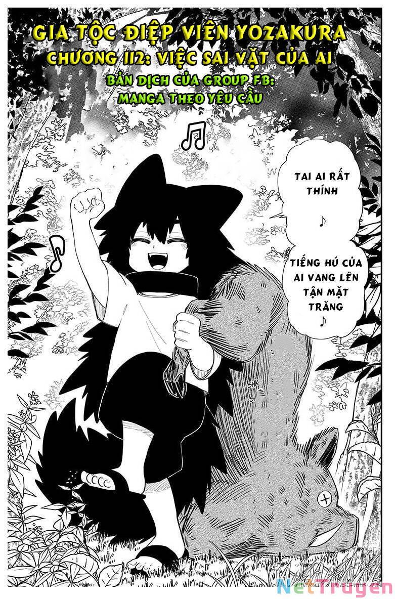 Gia Tộc Điệp Viên Yozakura Chap 112 - Next Chap 113