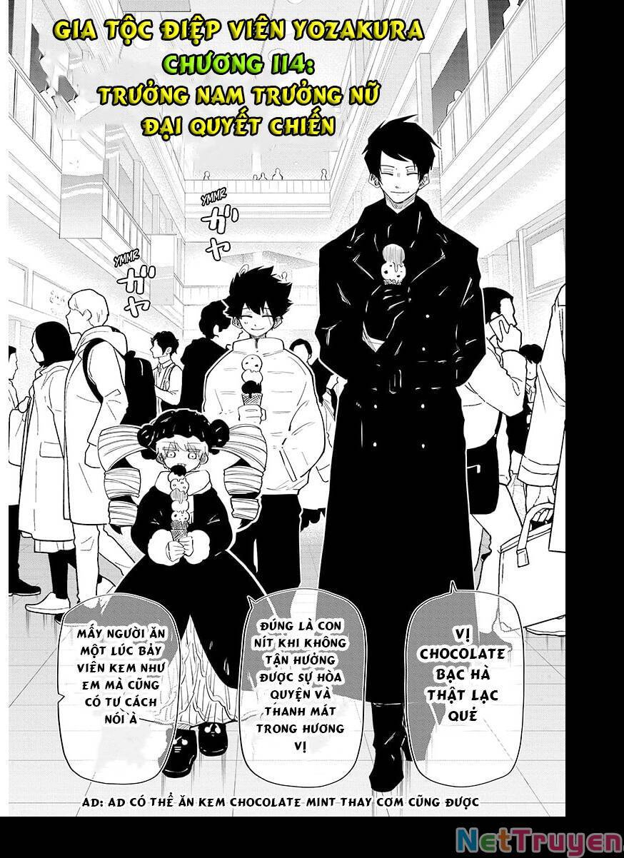Gia Tộc Điệp Viên Yozakura Chap 114 - Next Chap 115