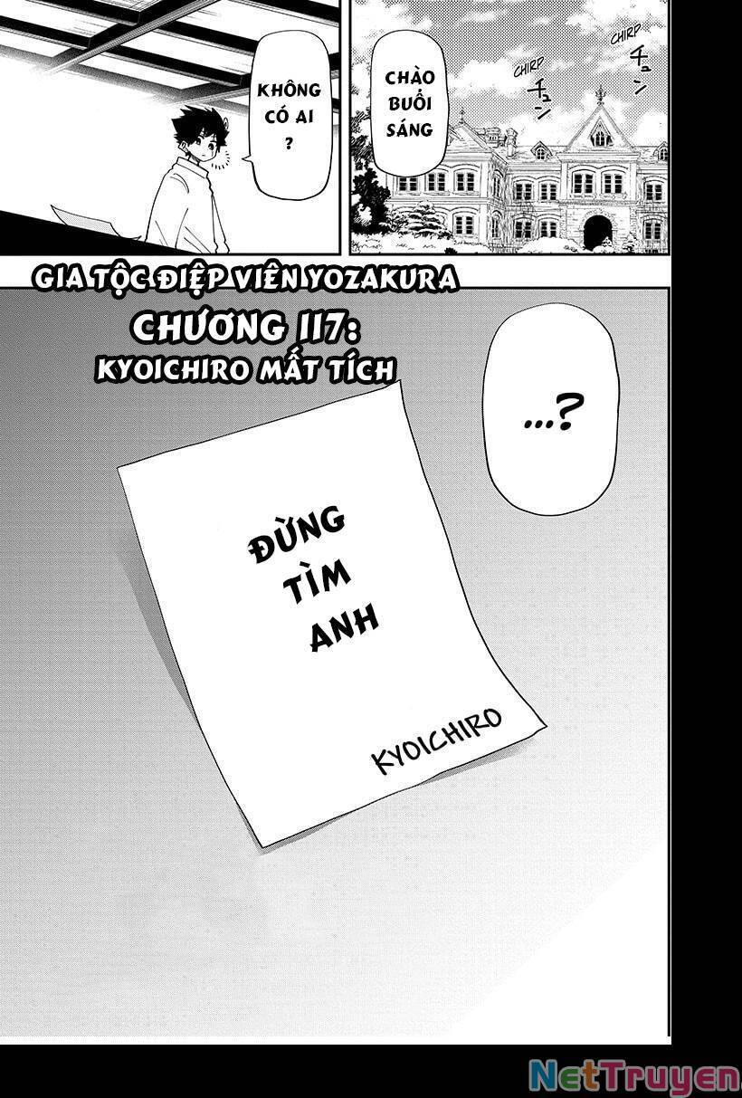 Gia Tộc Điệp Viên Yozakura Chap 117 - Next Chap 118