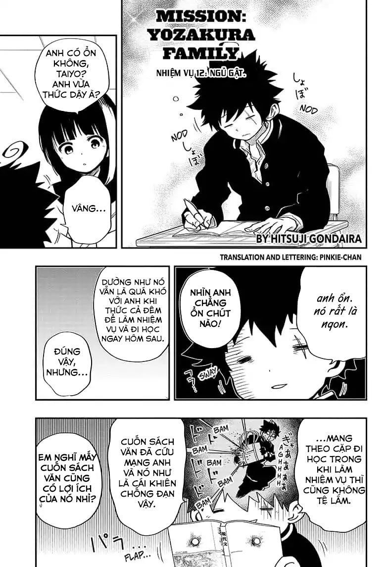 Gia Tộc Điệp Viên Yozakura Chap 12 - Next Chap 13