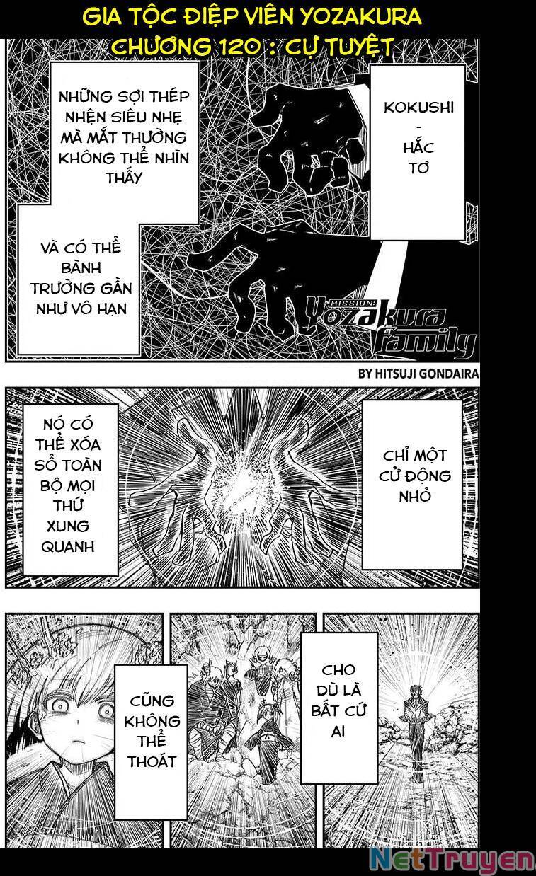 Gia Tộc Điệp Viên Yozakura Chap 120 - Next Chap 121