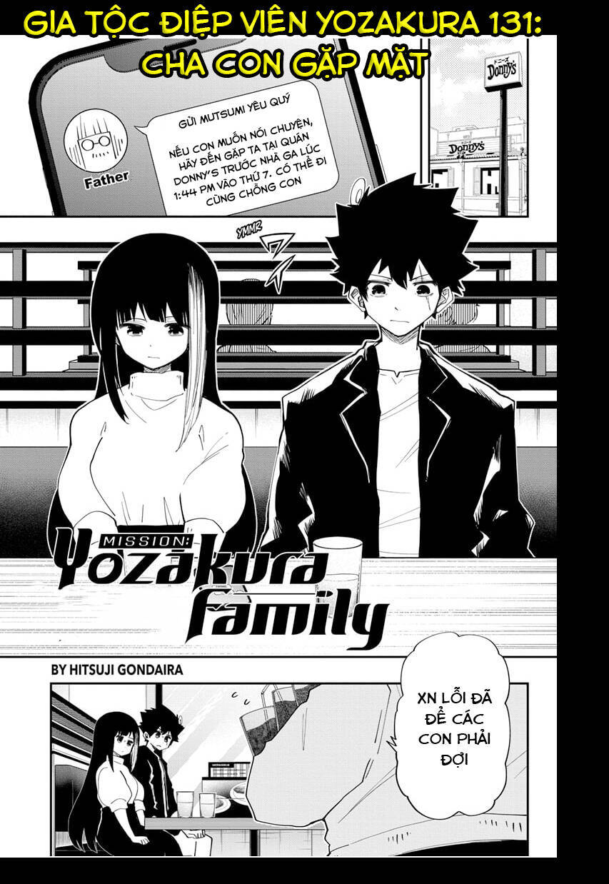 Gia Tộc Điệp Viên Yozakura Chap 131 - Next Chap 132