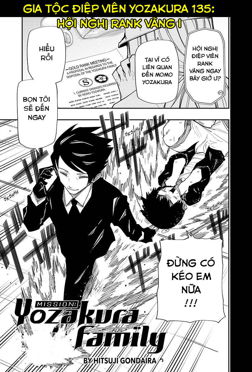 Gia Tộc Điệp Viên Yozakura Chap 135 - Next Chap 136