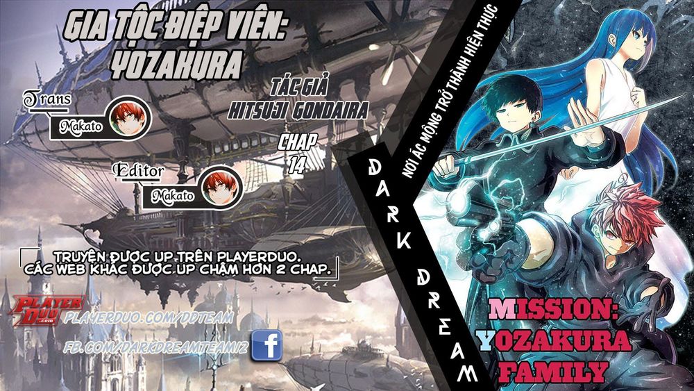 Gia Tộc Điệp Viên Yozakura Chap 14 - Next Chap 15