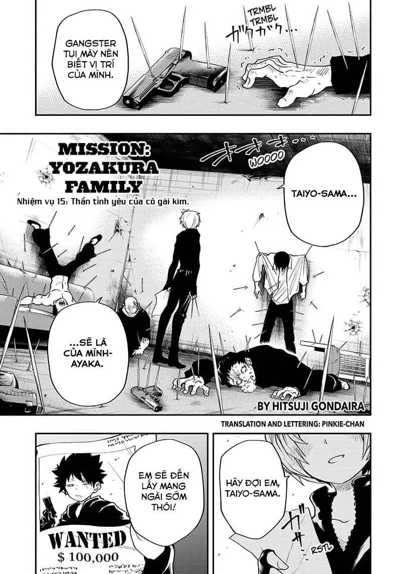 Gia Tộc Điệp Viên Yozakura Chap 15 - Next Chap 16