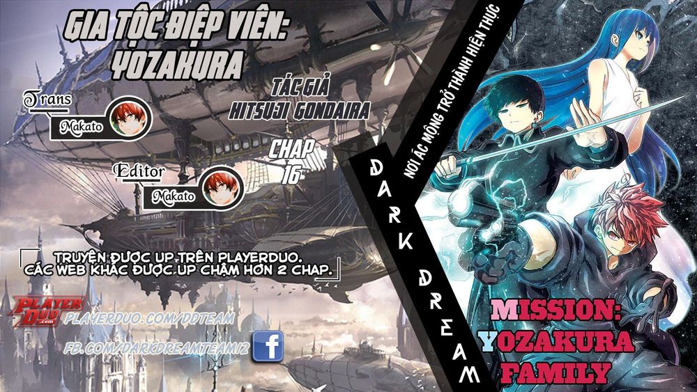 Gia Tộc Điệp Viên Yozakura Chap 16 - Next Chap 17