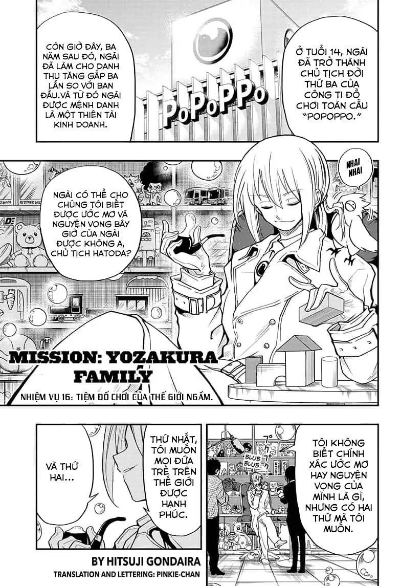 Gia Tộc Điệp Viên Yozakura Chap 16 - Next Chap 17