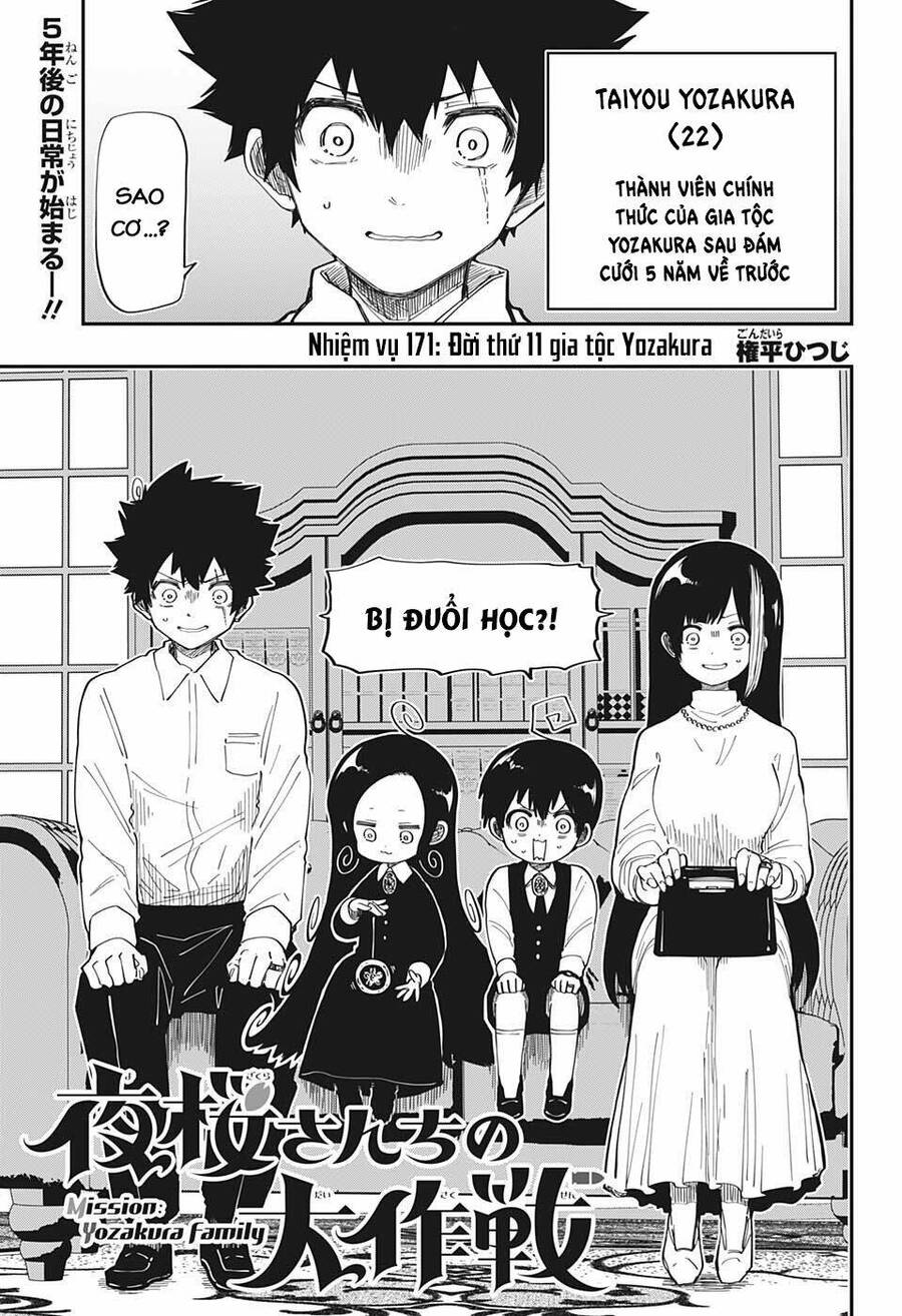 Gia Tộc Điệp Viên Yozakura Chap 171 - Next Chap 172