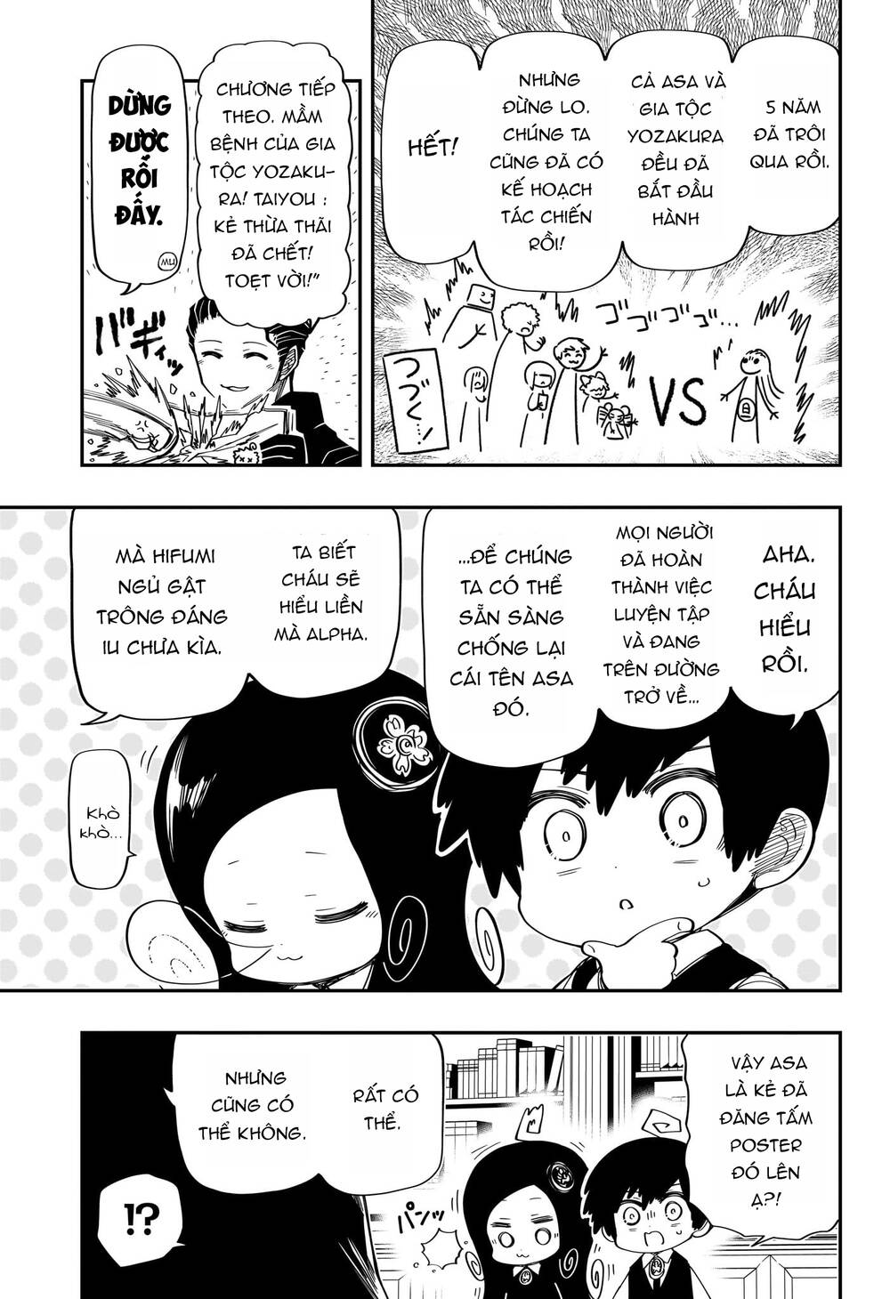 Gia Tộc Điệp Viên Yozakura Chap 177 - Next Chap 178