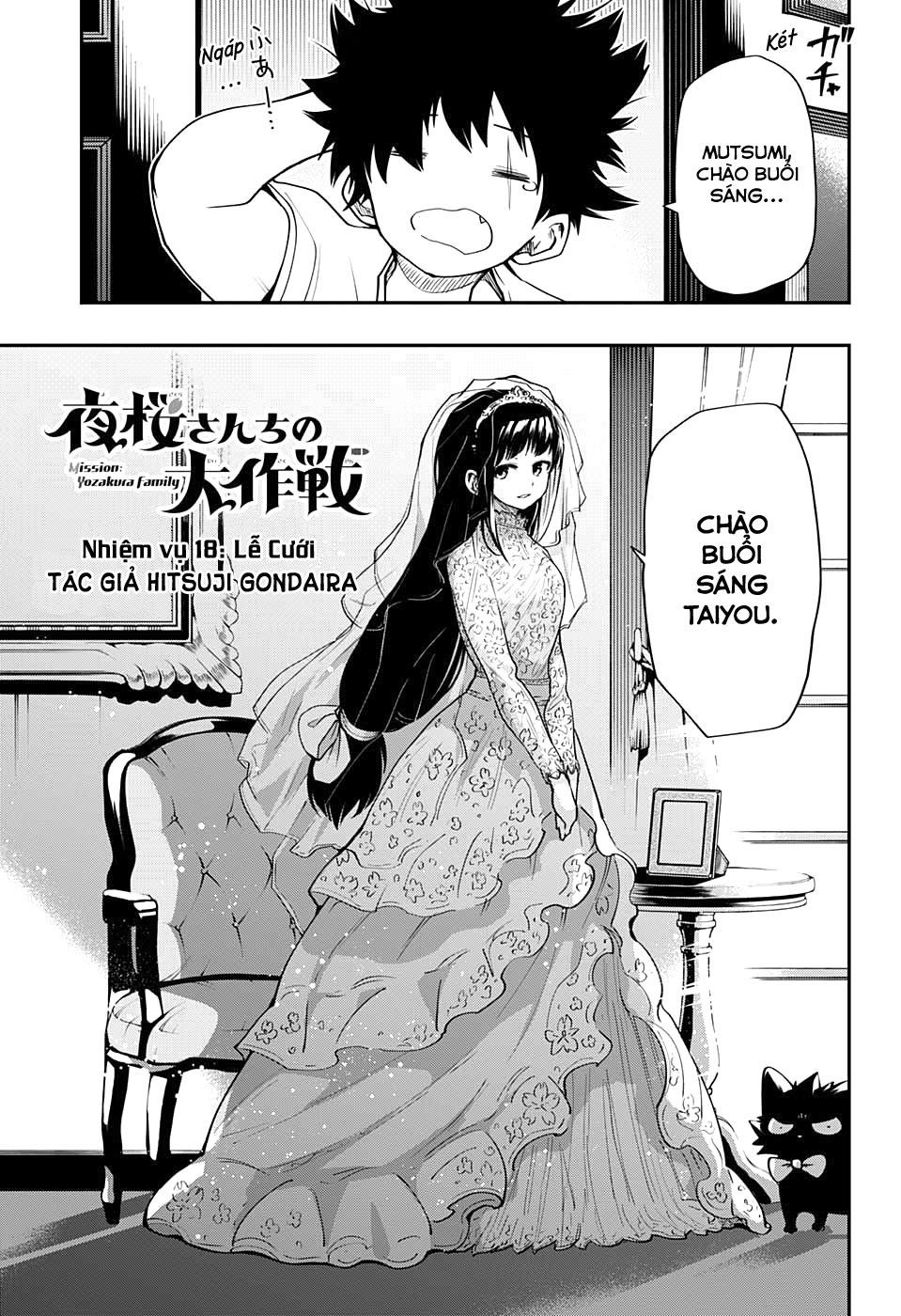 Gia Tộc Điệp Viên Yozakura Chap 18 - Next Chap 19