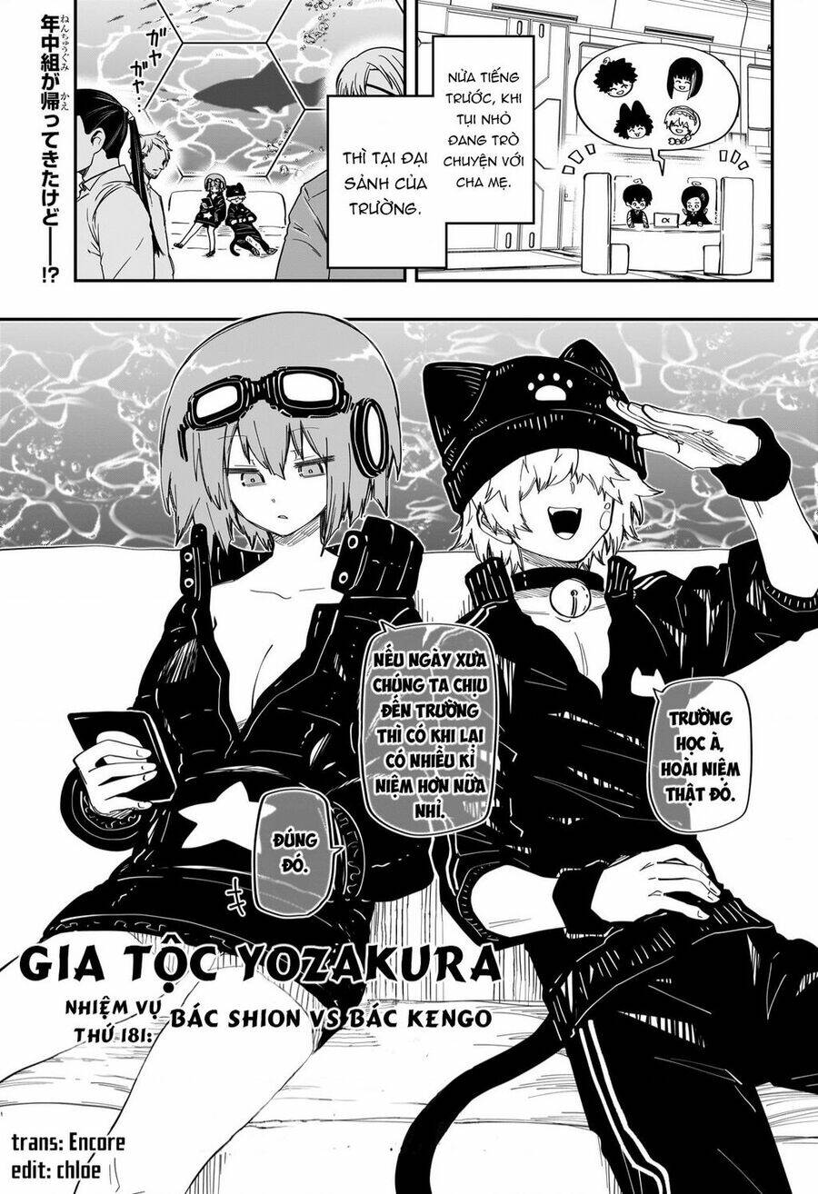 Gia Tộc Điệp Viên Yozakura Chap 181 - Next Chap 182