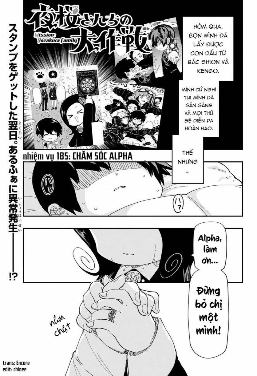 Gia Tộc Điệp Viên Yozakura Chap 185 - Next Chap 186