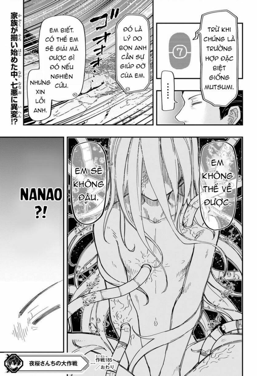 Gia Tộc Điệp Viên Yozakura Chap 185 - Next Chap 186