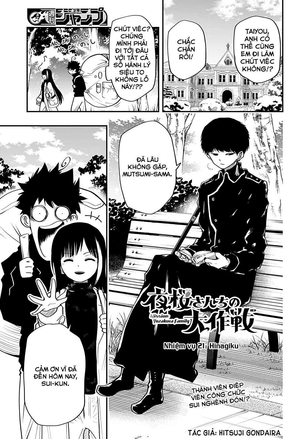 Gia Tộc Điệp Viên Yozakura Chap 21 - Next Chap 22