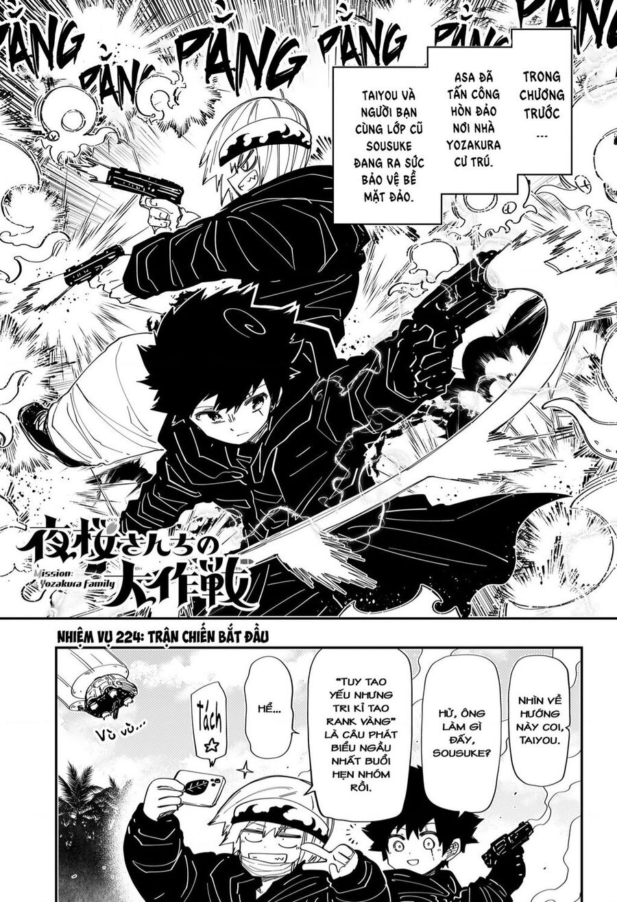 Gia Tộc Điệp Viên Yozakura Chap 224 - Next Chap 225