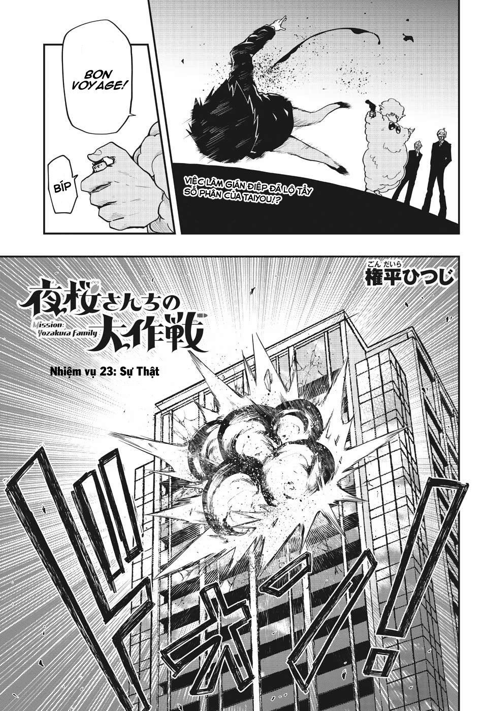 Gia Tộc Điệp Viên Yozakura Chap 23 - Next Chap 24