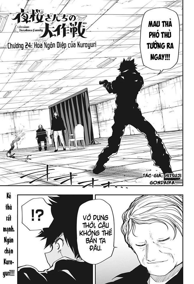 Gia Tộc Điệp Viên Yozakura Chap 24 - Next Chap 25