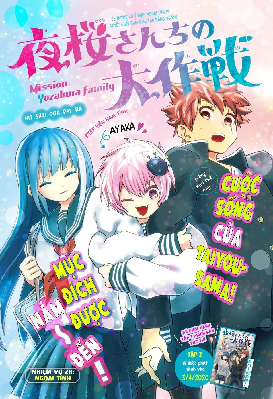 Gia Tộc Điệp Viên Yozakura Chap 28 - Next Chap 29