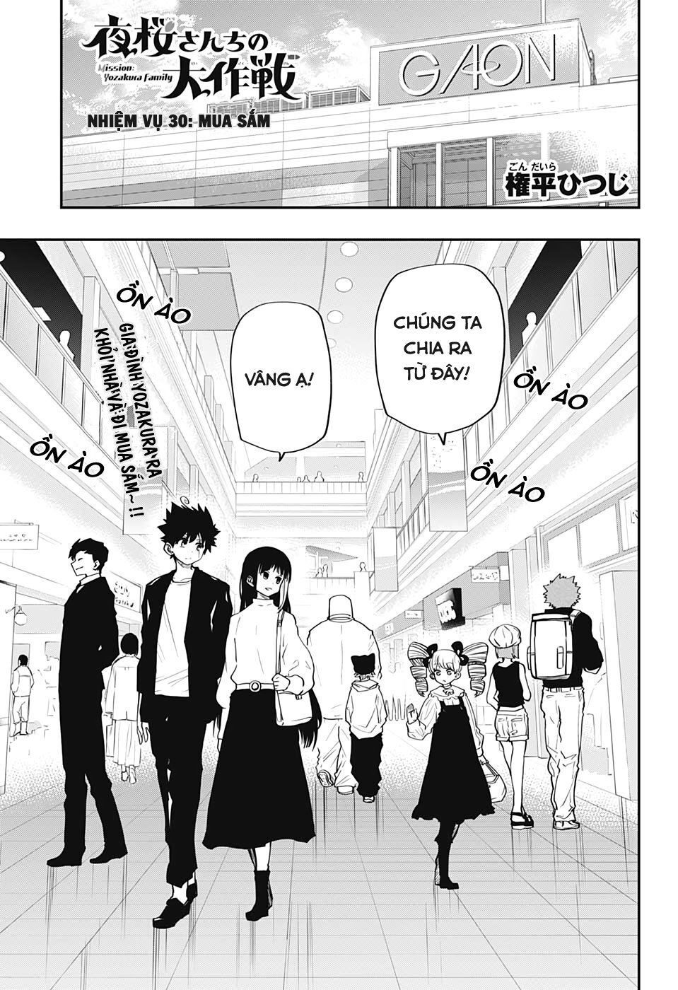 Gia Tộc Điệp Viên Yozakura Chap 30 - Next Chap 31