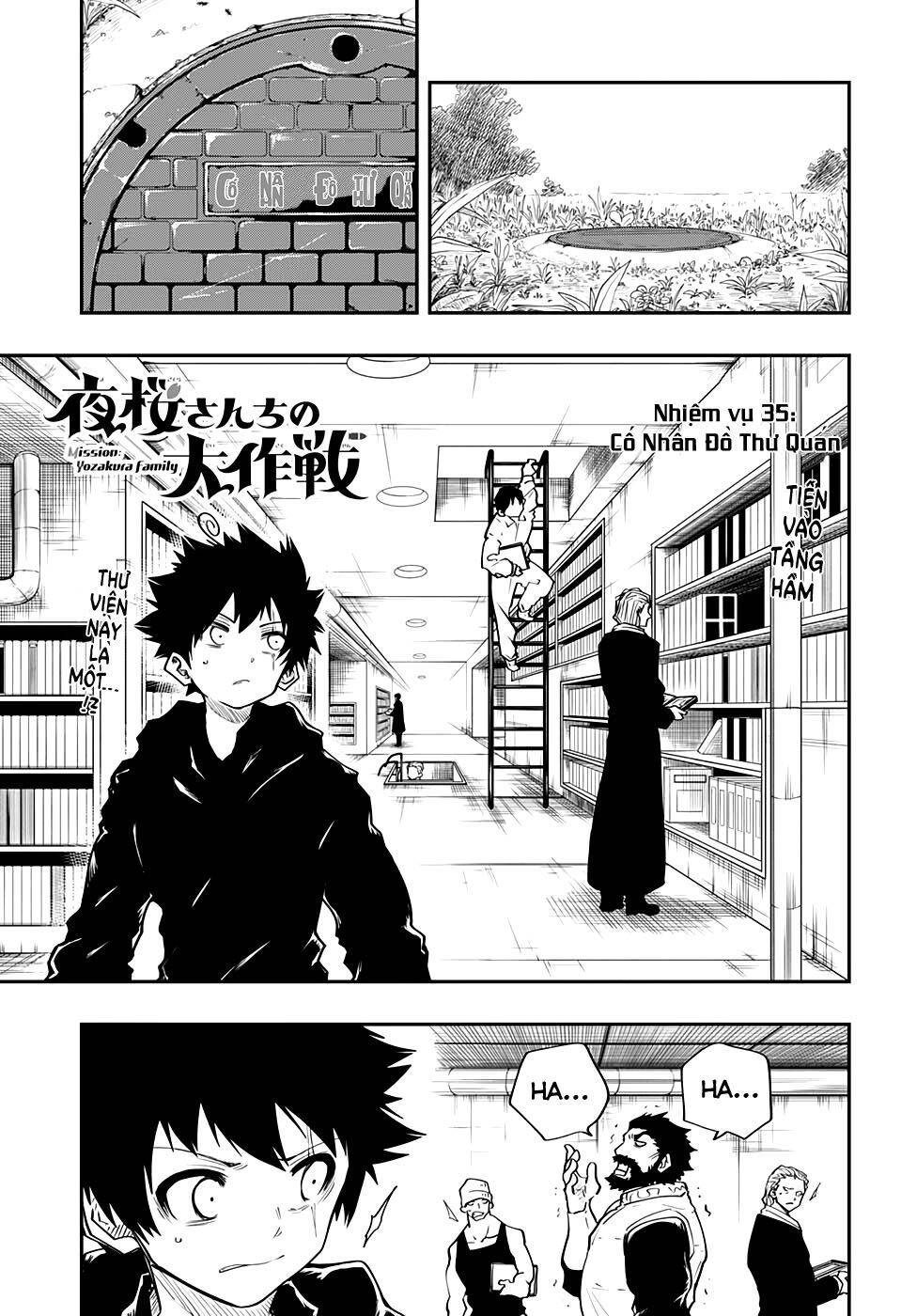 Gia Tộc Điệp Viên Yozakura Chap 35 - Next Chap 36