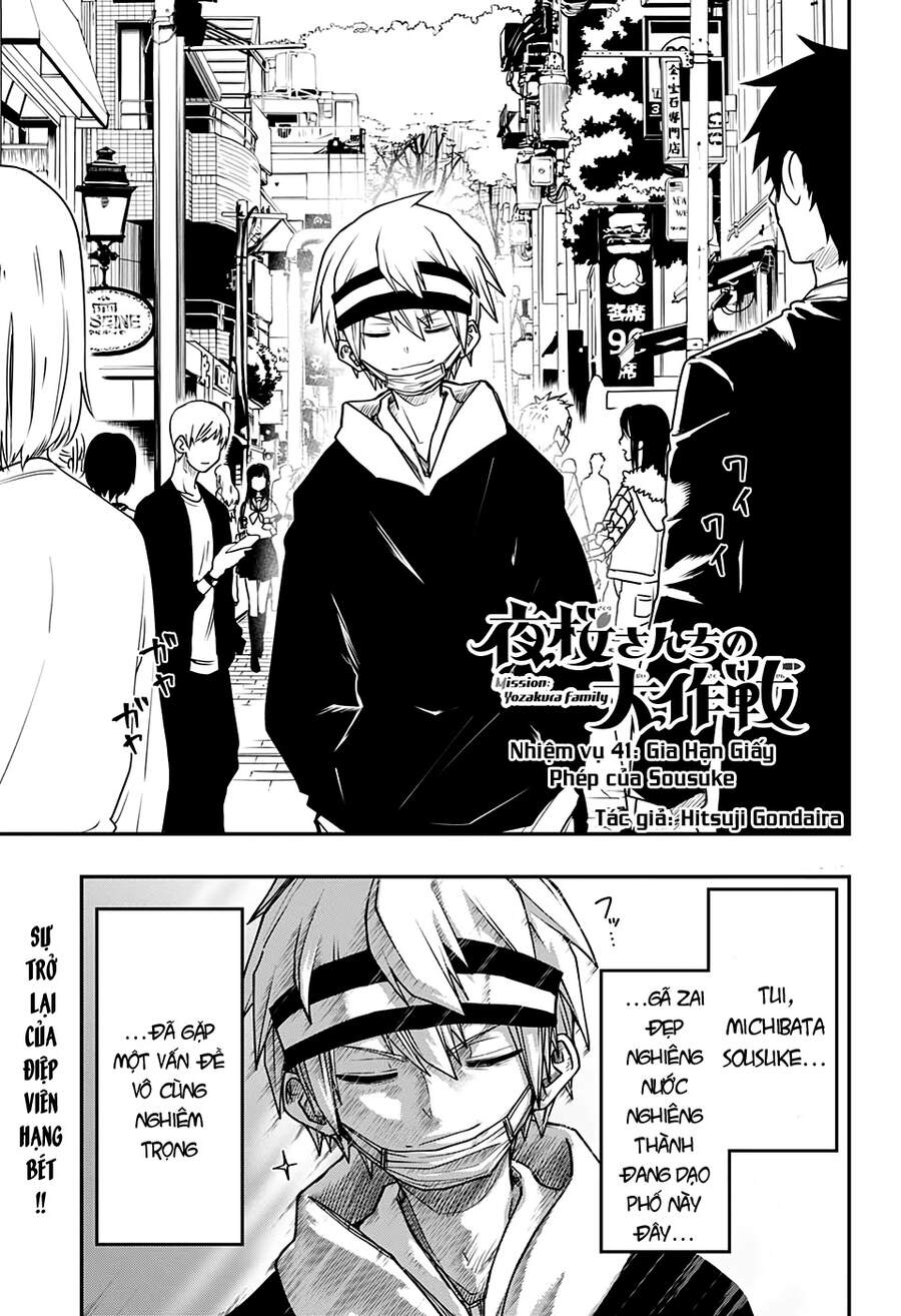 Gia Tộc Điệp Viên Yozakura Chap 41 - Next Chap 42