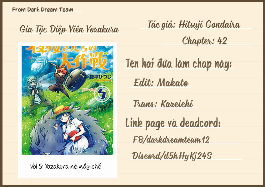 Gia Tộc Điệp Viên Yozakura Chap 42 - Next Chap 43