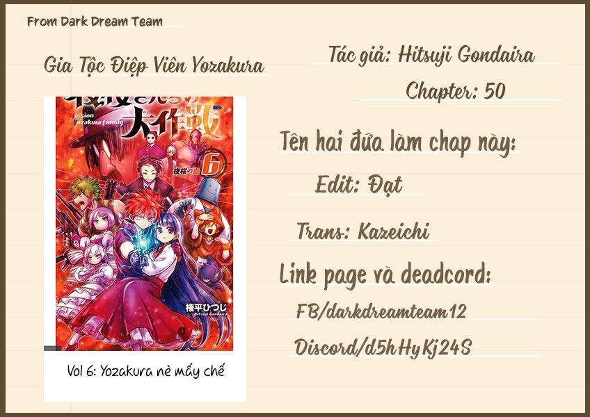 Gia Tộc Điệp Viên Yozakura Chap 50 - Next Chap 51