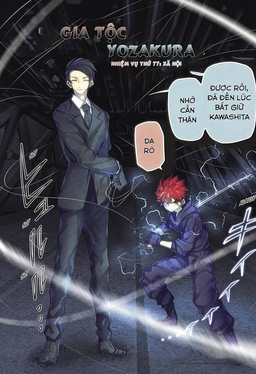 Gia Tộc Điệp Viên Yozakura Chap 77 - Next Chap 78