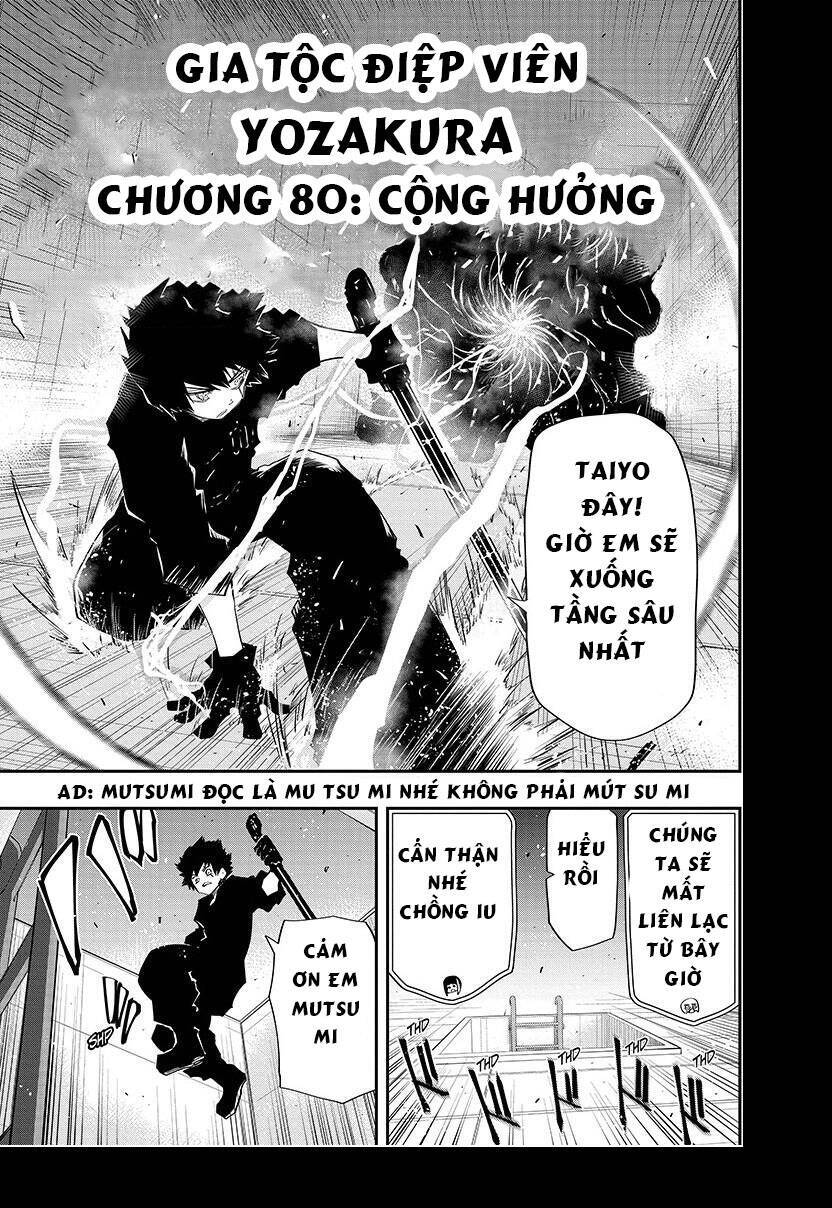 Gia Tộc Điệp Viên Yozakura Chap 80 - Next Chap 81