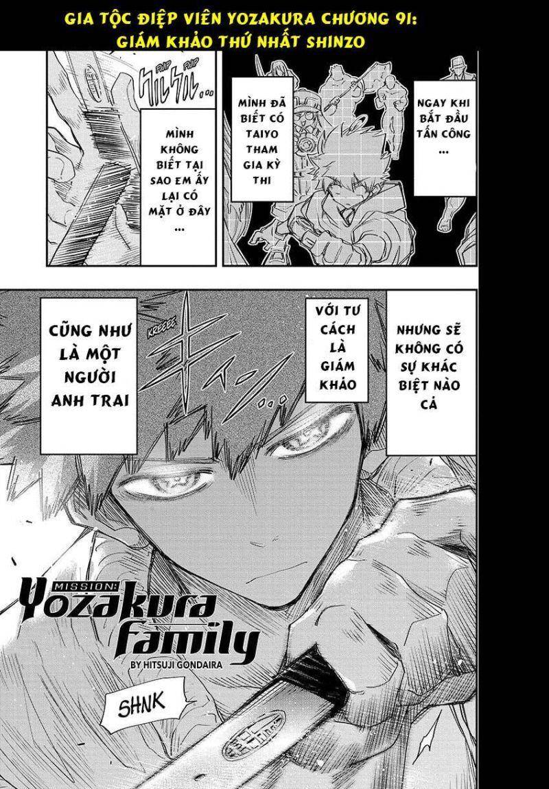 Gia Tộc Điệp Viên Yozakura Chap 91 - Next Chap 92