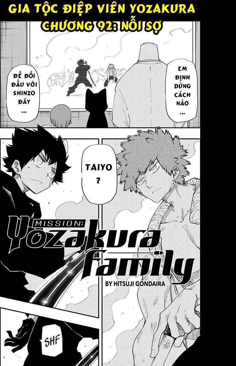 Gia Tộc Điệp Viên Yozakura Chap 92 - Next Chap 93