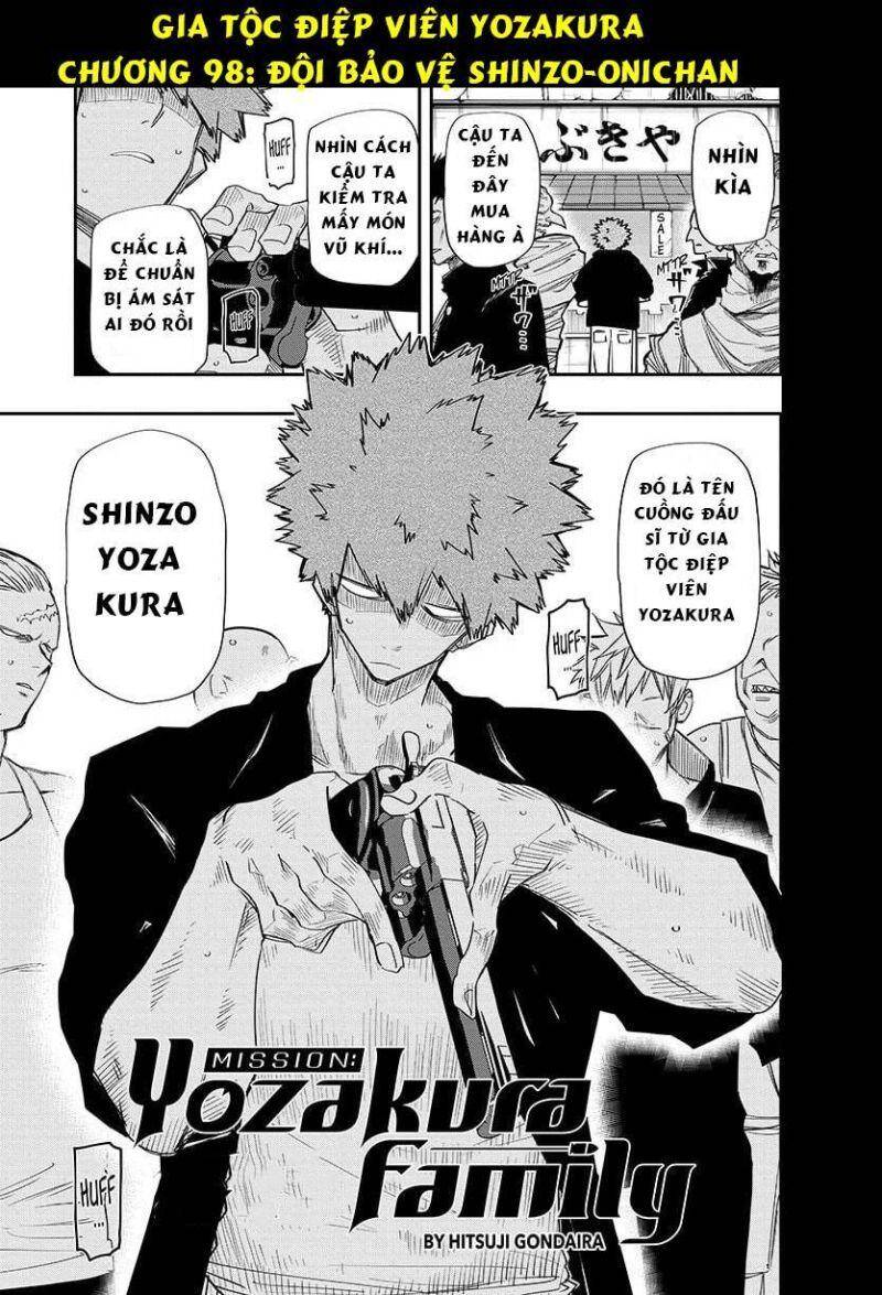 Gia Tộc Điệp Viên Yozakura Chap 98 - Next Chap 99