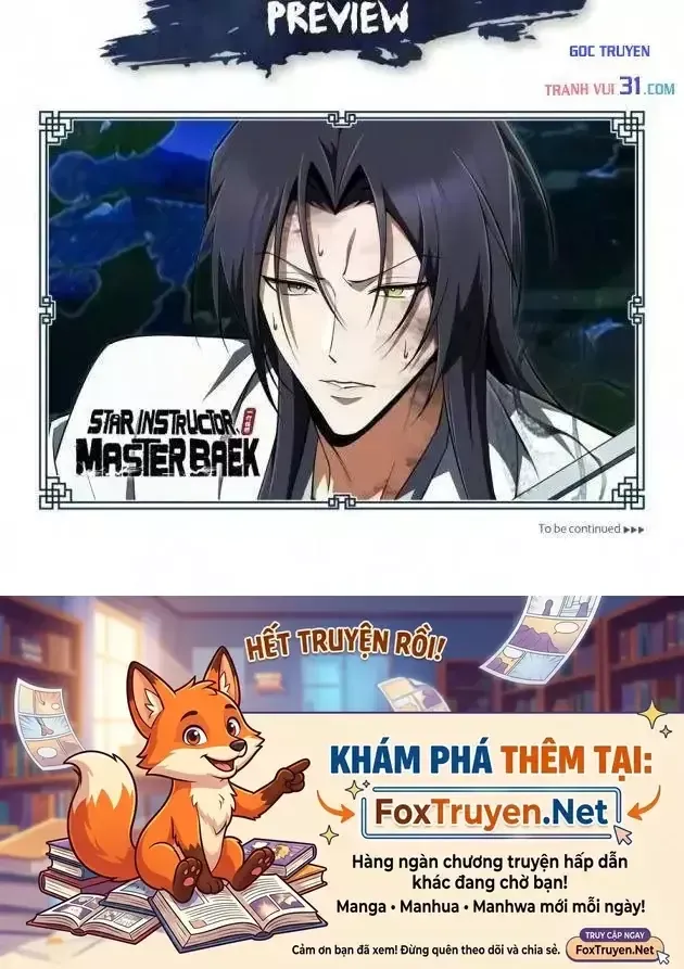 Giảng Sư Đứng Đầu, Baek Sư Phụ Chap 187 - Next Chap 188