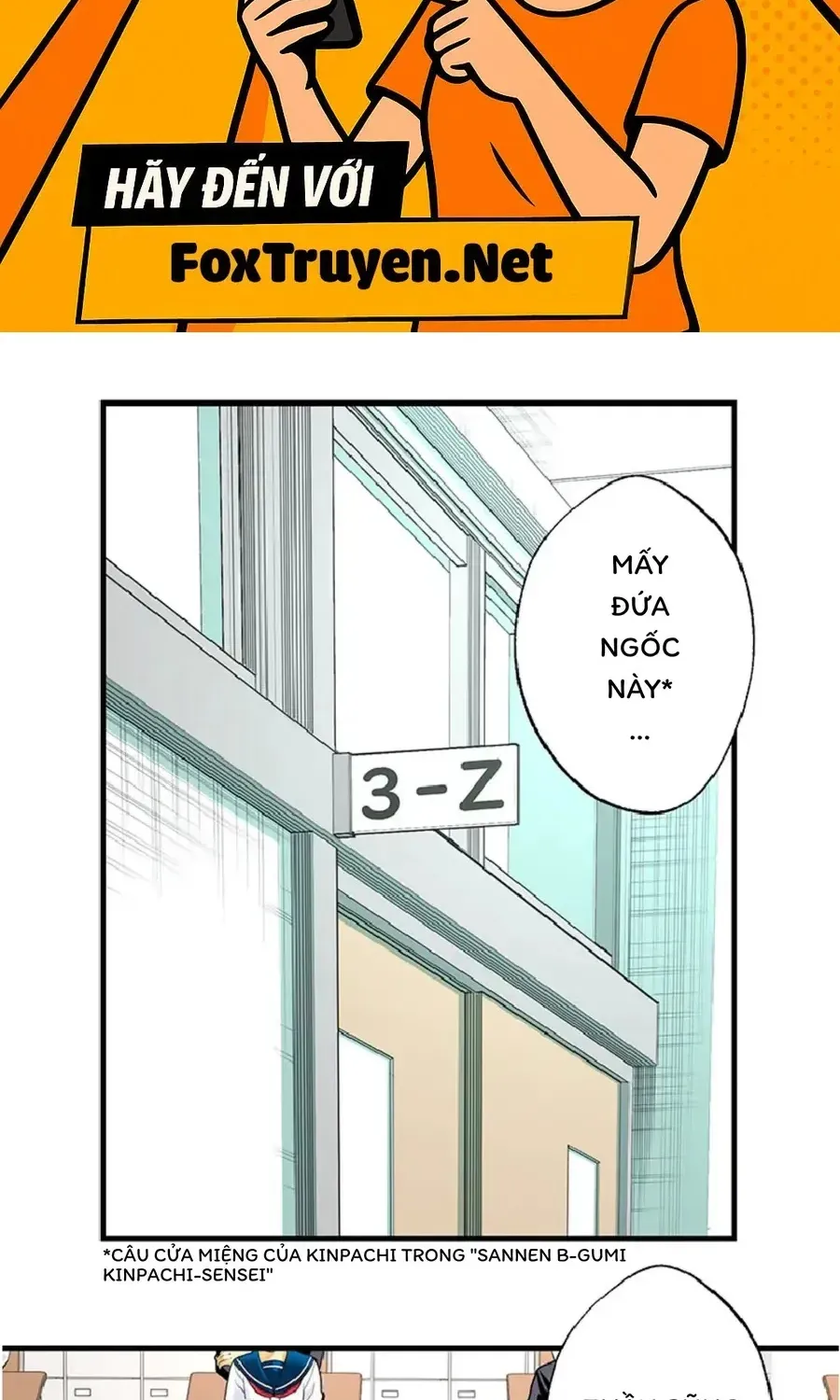 Gintama: 3-Nen Z-Gumi Ginpachi-Sensei Tuuuunnn!! Chap 1 - Next Chap 2