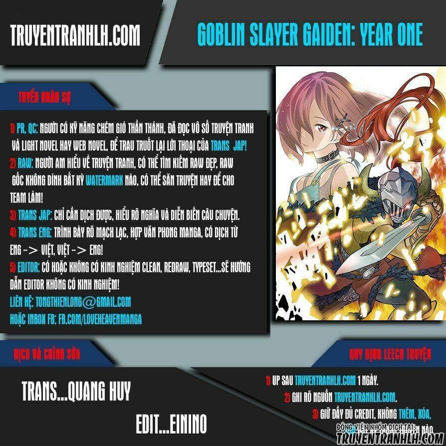 Goblin Slayer Gaiden: Year One Chap 3 - Next Chap 4