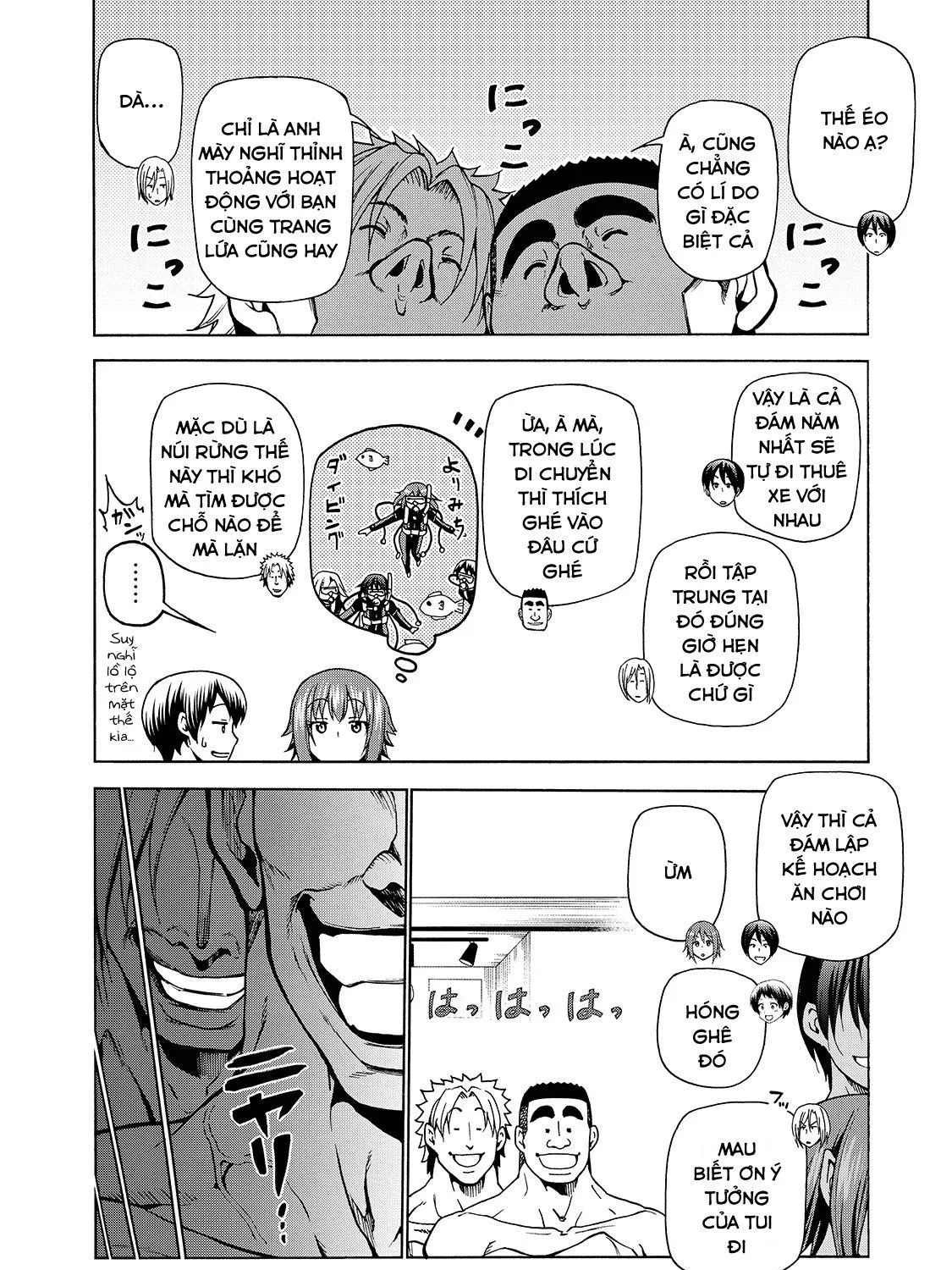 Grand Blue Chap 33 - Next Chap 34