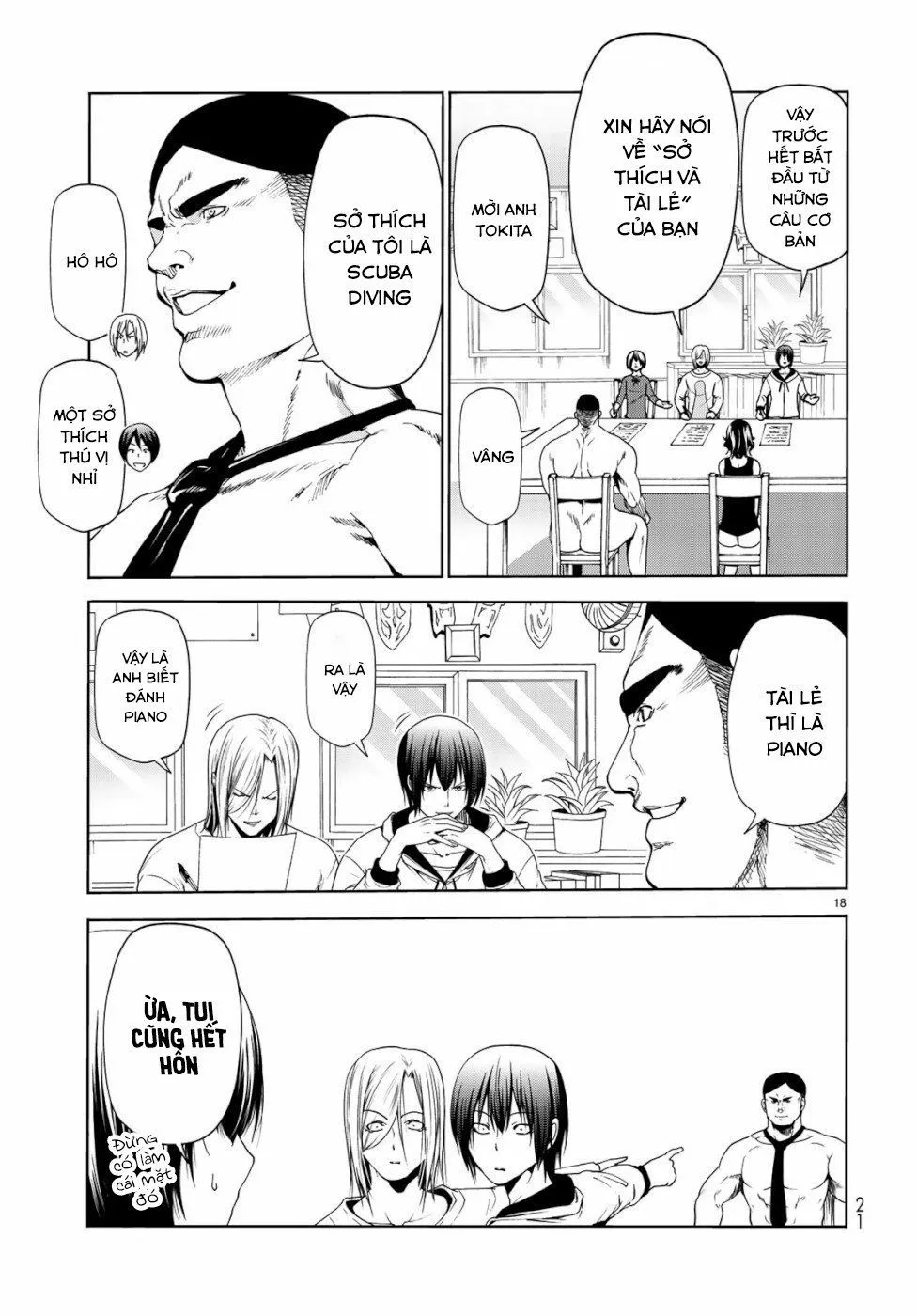 Grand Blue Chap 58 - Next Chap 59