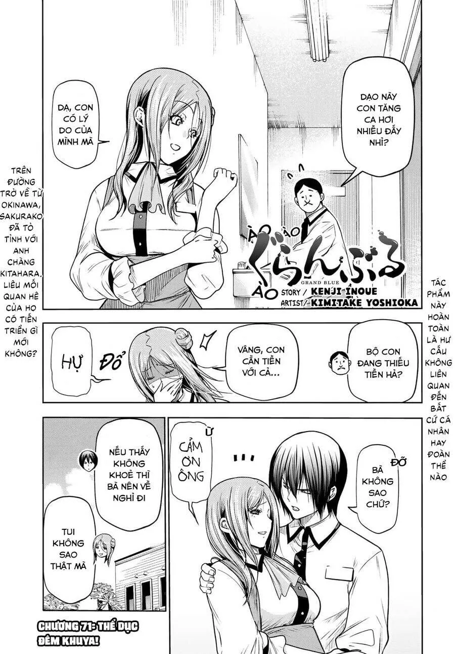 Grand Blue Chap 71.1 - Next Chap 72.1