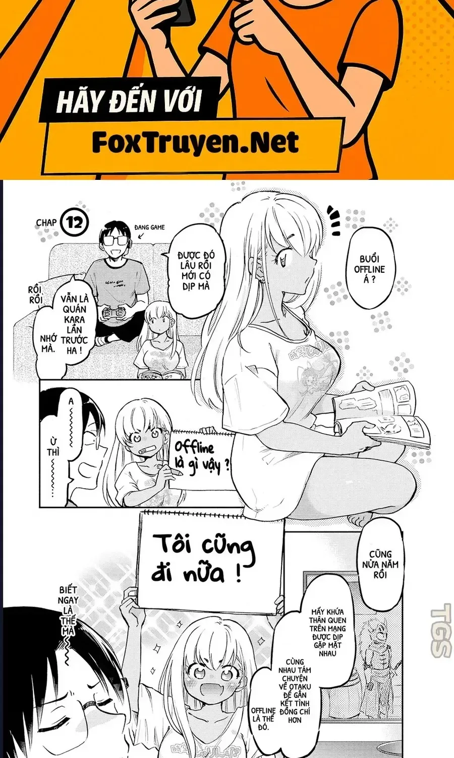 Gyaru Không Mời Mà Đến Nakamura Chap 12 - Next Chap 13