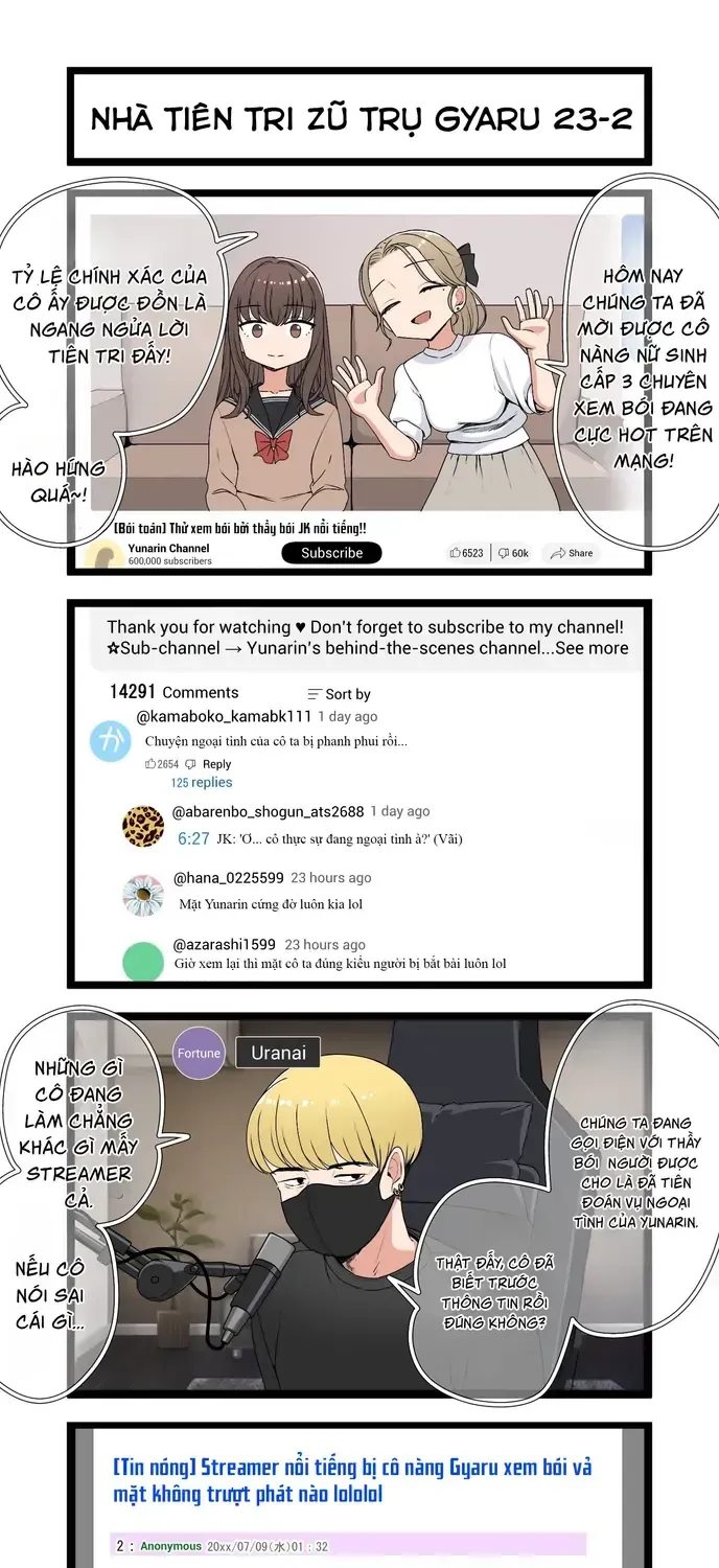 Gyaru Nhà Tiên Tri Zũ Trụ Chap 23 - Next Chap 24