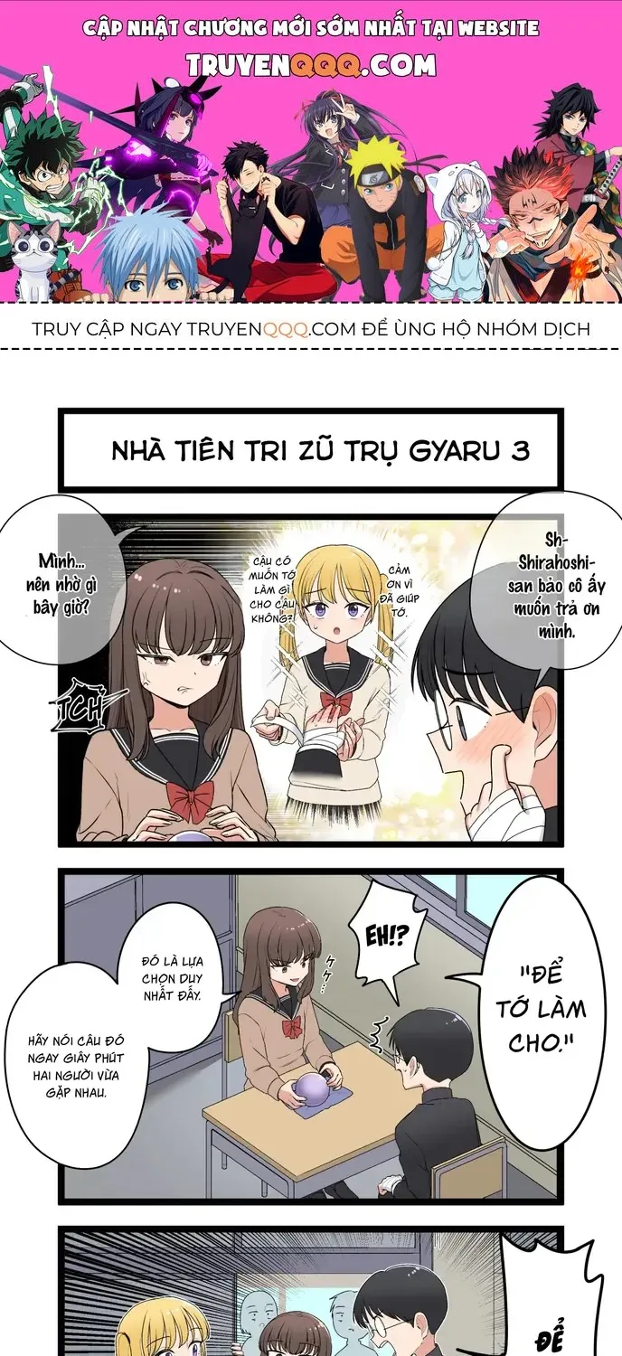 Gyaru Nhà Tiên Tri Zũ Trụ Chap 3 - Next Chap 4
