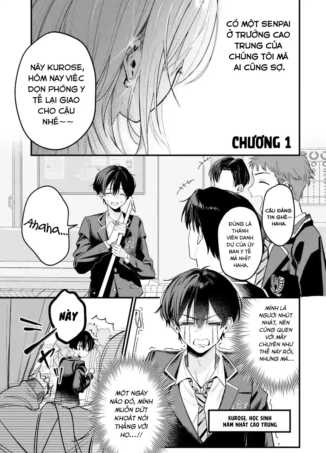 Haimiya-Senpai Không Chỉ Đáng Sợ Mà Còn Dễ Thương Chap 1 - Next Chap 2