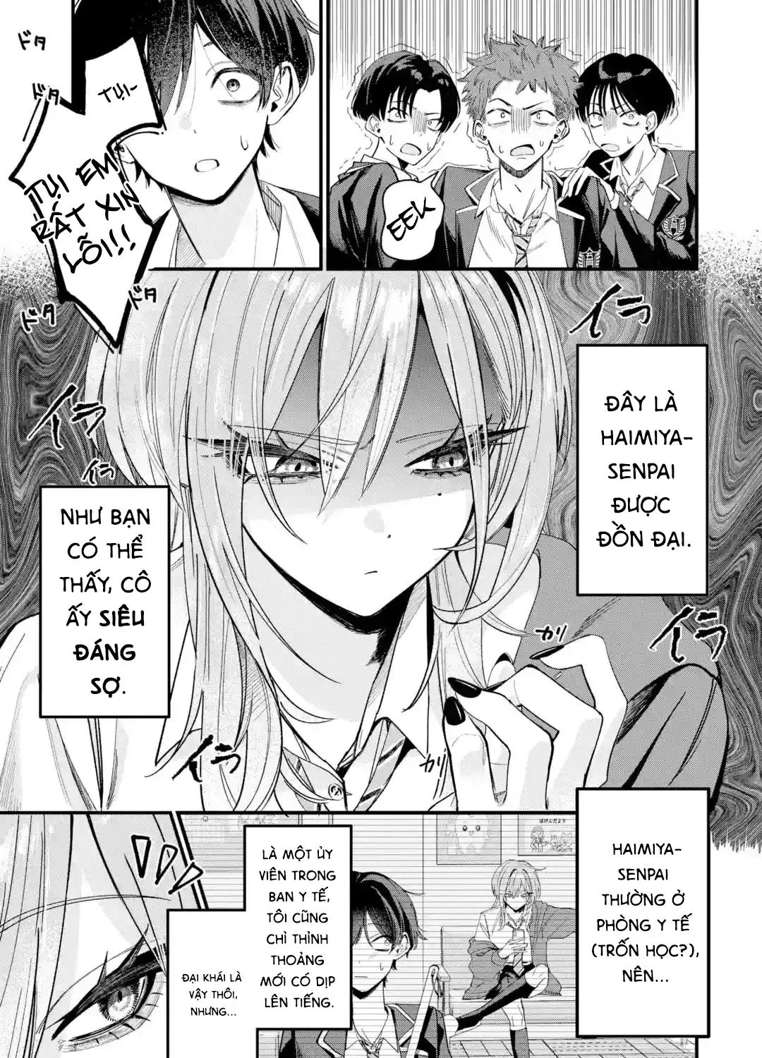 Haimiya-Senpai Không Chỉ Đáng Sợ Mà Còn Dễ Thương Chap 1 - Next Chap 2