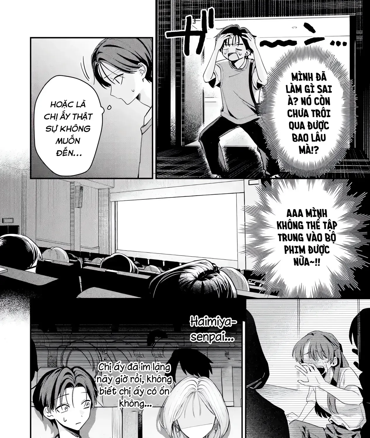 Haimiya-Senpai Không Chỉ Đáng Sợ Mà Còn Dễ Thương Chap 10 - Next Chap 11