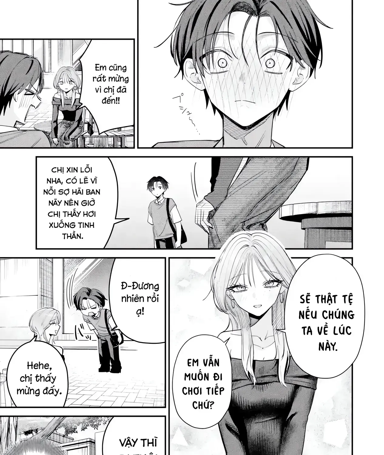 Haimiya-Senpai Không Chỉ Đáng Sợ Mà Còn Dễ Thương Chap 10 - Next Chap 11