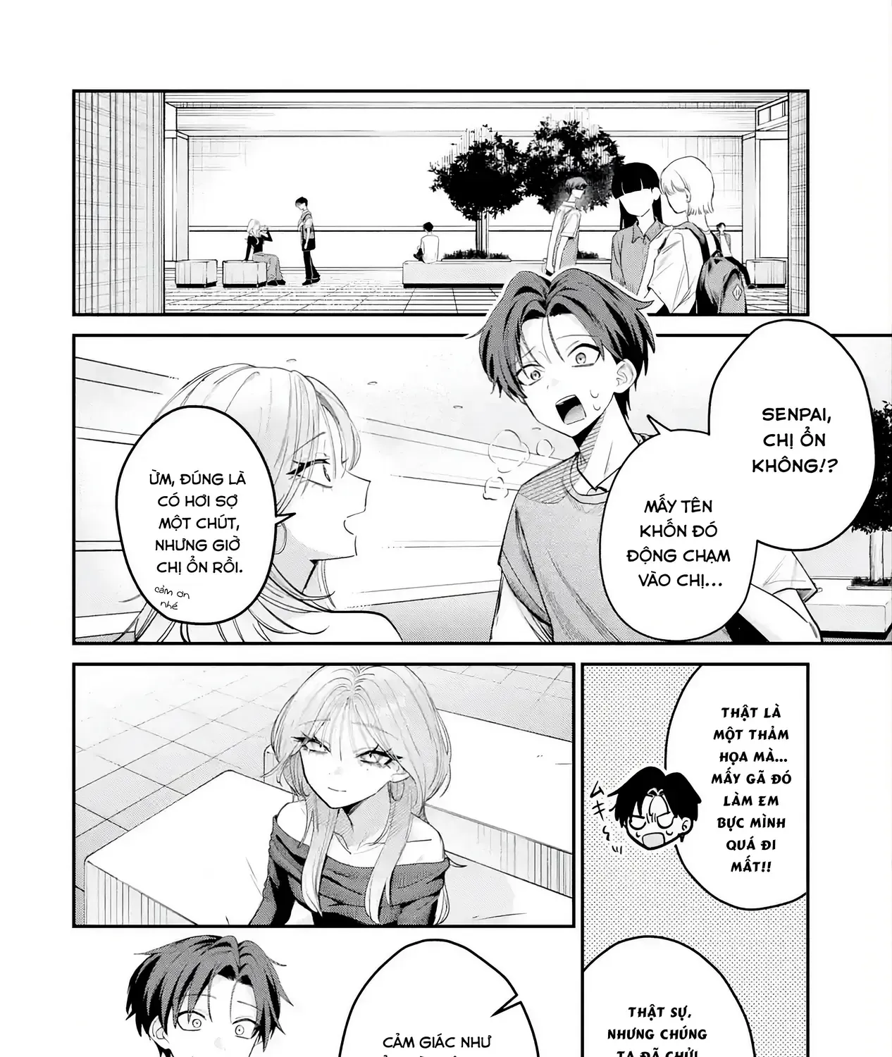 Haimiya-Senpai Không Chỉ Đáng Sợ Mà Còn Dễ Thương Chap 11 - Next Chap 12