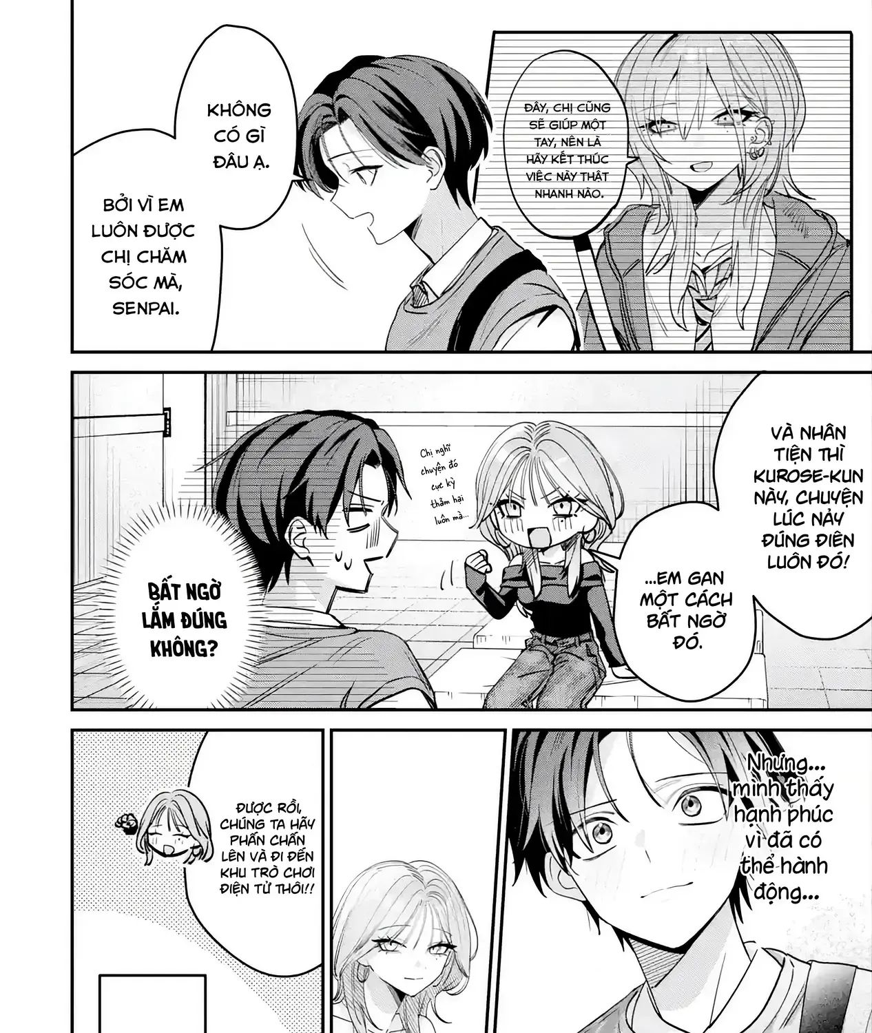 Haimiya-Senpai Không Chỉ Đáng Sợ Mà Còn Dễ Thương Chap 11 - Next Chap 12