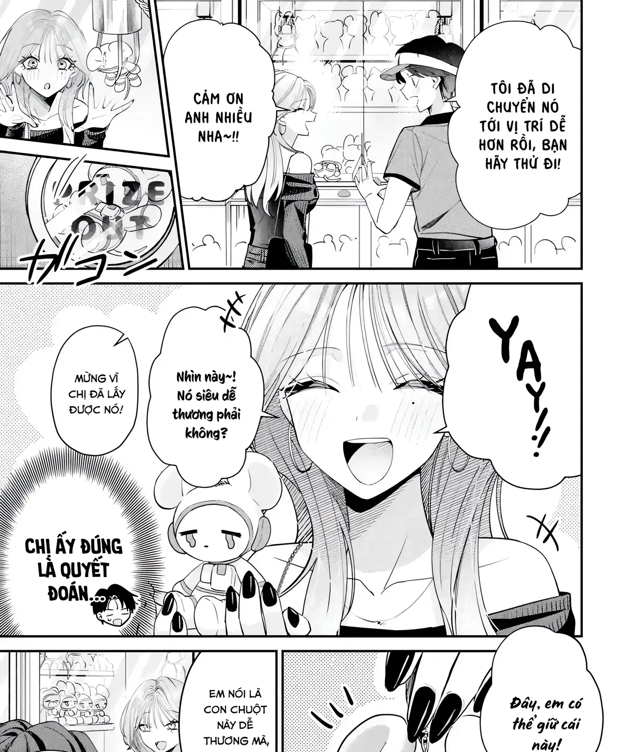 Haimiya-Senpai Không Chỉ Đáng Sợ Mà Còn Dễ Thương Chap 12 - Next Chap 13